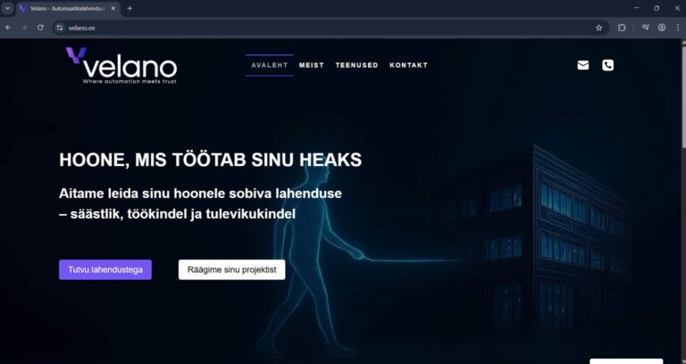 Velano.ee koduleht