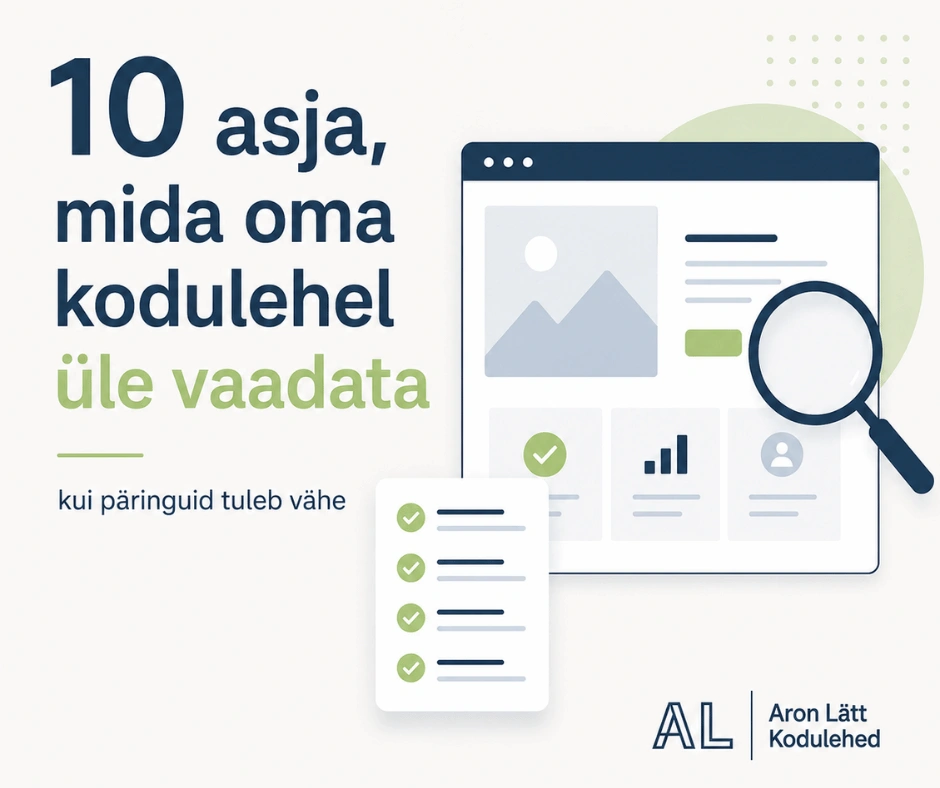 Kasulik 1 10 asja mida vaadata blogile tunnuspilt